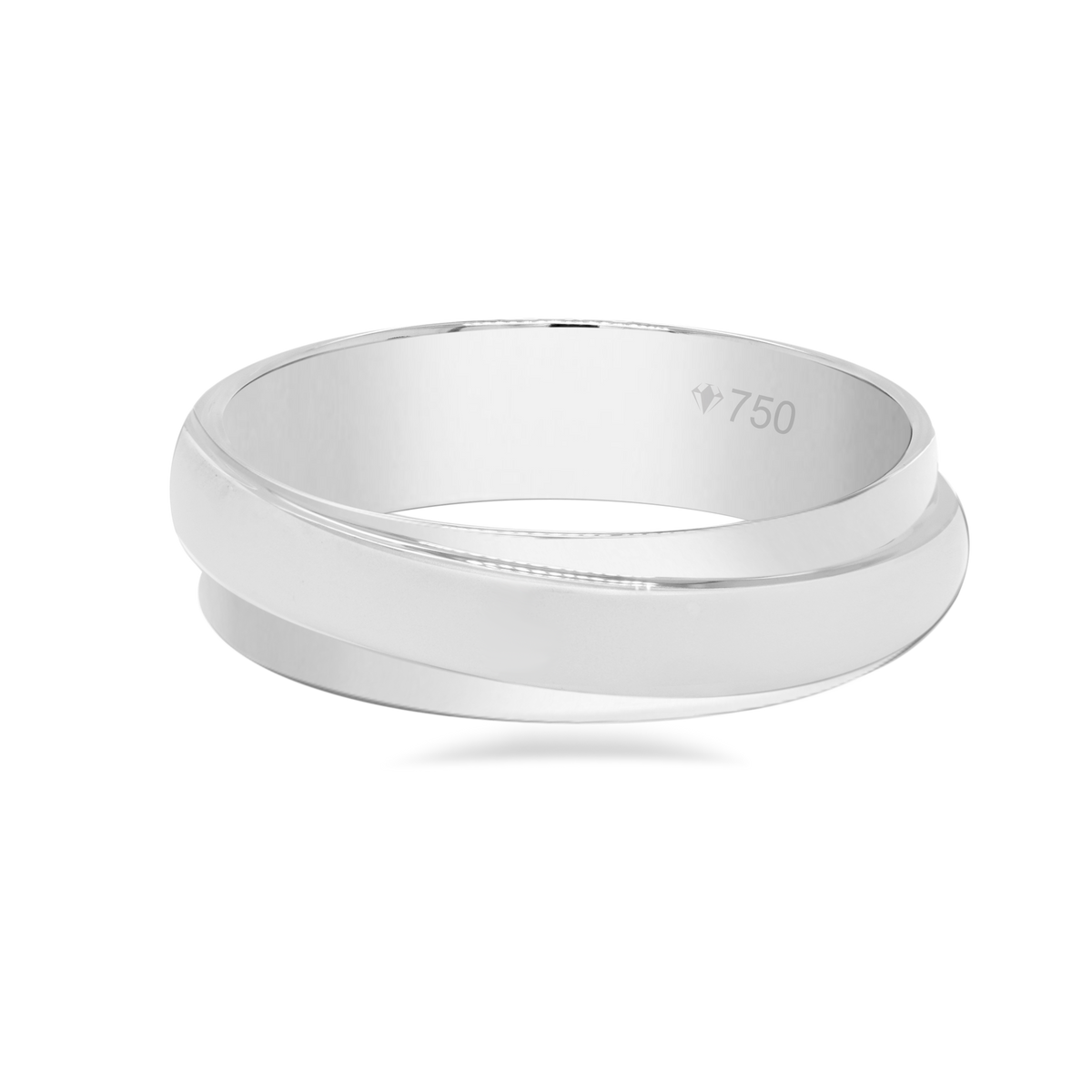 Wedding Ring Plain Gold 7WB45B Plain gold Aora Jewelry