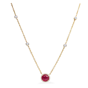 AORA Star Ruby Necklace