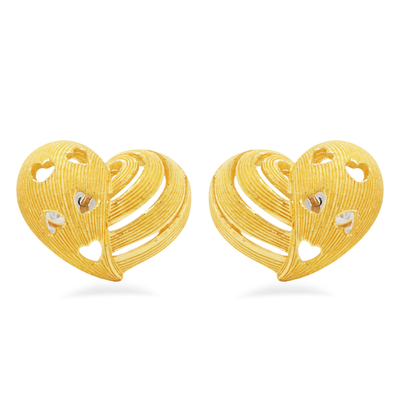 Prima Gold Love Earring 111E1632-01