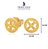 Prima Gold Love Earrings 111E2592-01