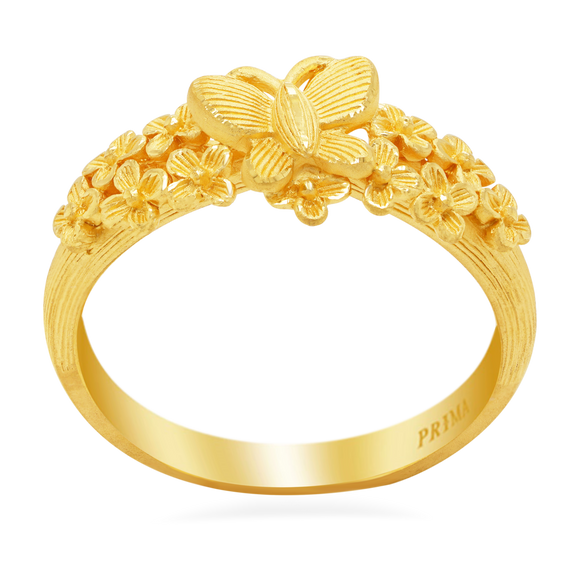 Prima Gold Butterfly Ring 111R1938-01