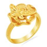 Prima Gold Butterfly Ring 111R2019