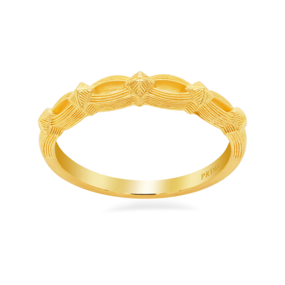 Prima Gold Mix and match Stacking Ring 111R2176