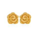 Prima Gold Tiny Rose Earrings 111E0516-01