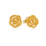Prima Gold Golden Rose Earrings 111E2600-01