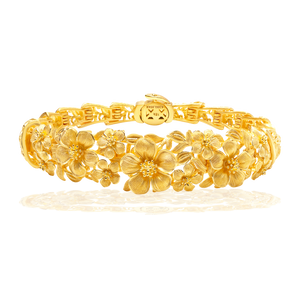 Prima Gold Bracelet "Oriental Blossom" 111L4386-01