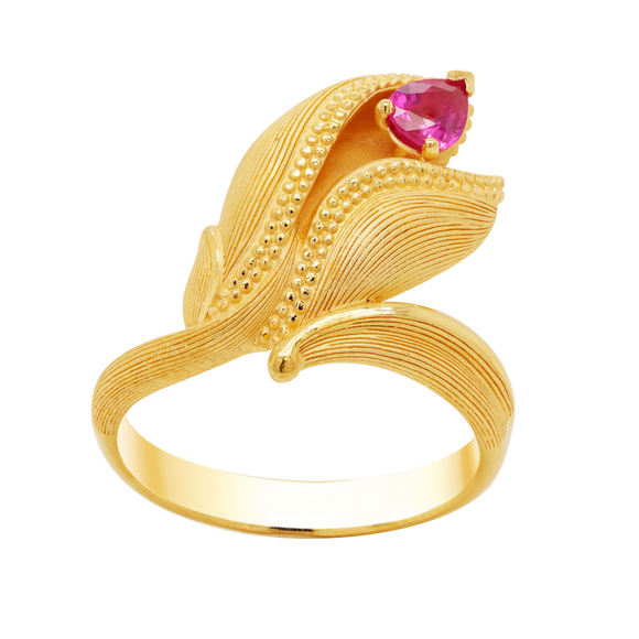 Prima Gold Tulip Ring 165R0622-02