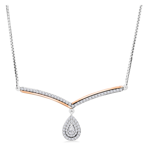 Pear Shape Necklace 3CL42