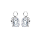 Emerald Cut Earrings 4ER193 (GIA Certified)