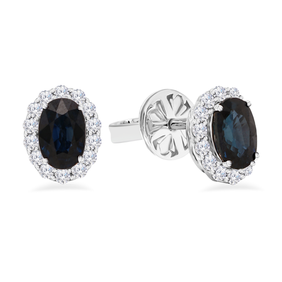 AORA Blue Sapphire Earrings 4ER261
