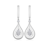 Eardrop Diamond Earrings 4ER73