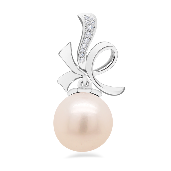 South Sea Pearl with Diamond Pendant 5P379