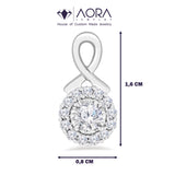 AORA PENDANT 5P407 (GIA Certified Diamond)