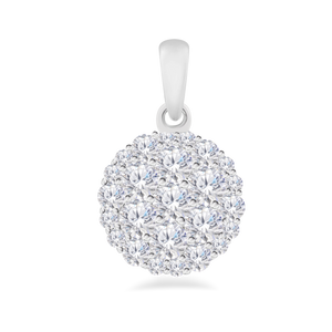 Cluster Diamond Aora Pendant 5P80