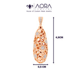 Cocoon Diamond Pendant 5P95