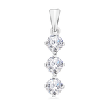 TRILOGY PENDANT 5P332 (GIA Certified Diamond)