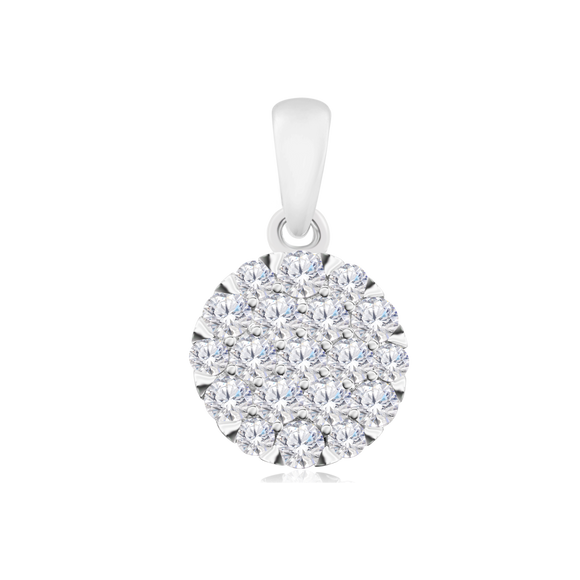 Cluster Diamond Aora Pendant 5P81