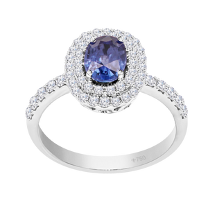 Blue Sapphire Ring 6LR17