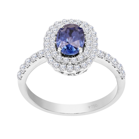 Blue Sapphire Ring 6LR17