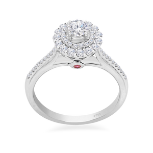 Ladies Ring 6LR216 (GIA Certified Diamond)