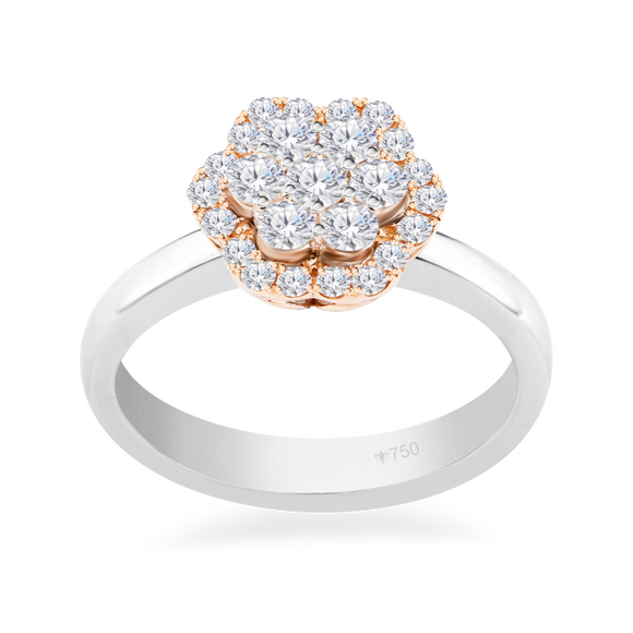 Ladies Ring Flower 6LR28