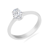 GIA Diamond Solitaire Ladies Ring  6LR375