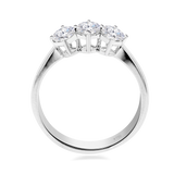 Trilogy Ladies Ring  6LR378 (GIA Certified Diamond)