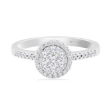 Cluster Diamond Ring  6LR62