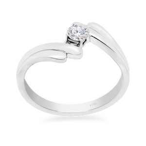 Solitaire Diamond Ring  6LR87