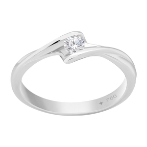 Solitaire Diamond Ring  6LR90W18