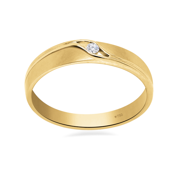 Wedding Ring Eyes Style Solitaire 7WB23