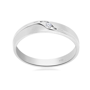 Wedding Ring Eyes Style Solitaire 7WB23