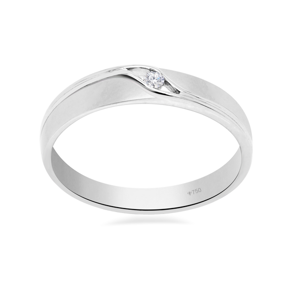 Wedding Ring Eyes Style Solitaire 7WB23