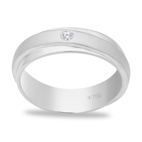 Diamond Wedding Ring Solitaire 7WB45A