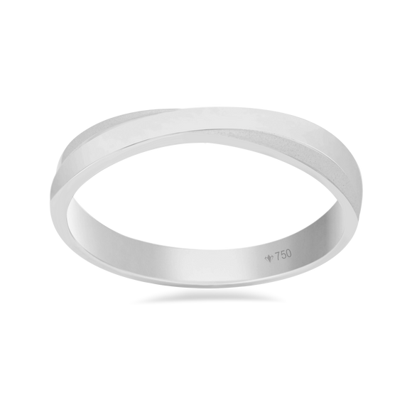 Wedding Ring Plain Gold 7WB54B Plain Glod