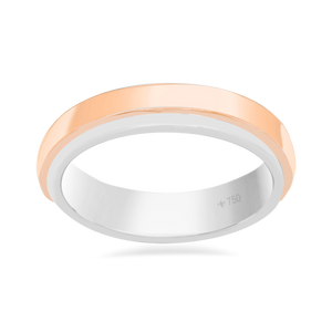 Wedding Ring 7WB62B Plain Gold