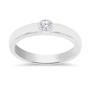 Wedding Ring Timeless with Center Stone 7WB8BW