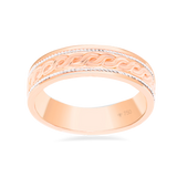 Wedding Ring Plain Gold 7WB95B