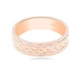 Wedding Ring Plain Gold 7WB95B