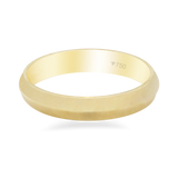 Wedding Ring 7WB92B Plain Gold