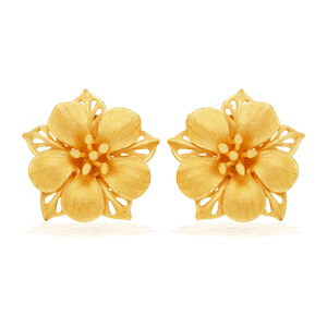 Prima Gold Cherry Blossom Earring 111E4101-01
