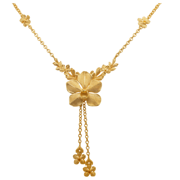 Prima Gold Necklace MAJESTIC ORCHID 111N2810-01