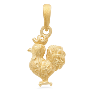 Prima Gold Rooster Pendant 111P1127-01