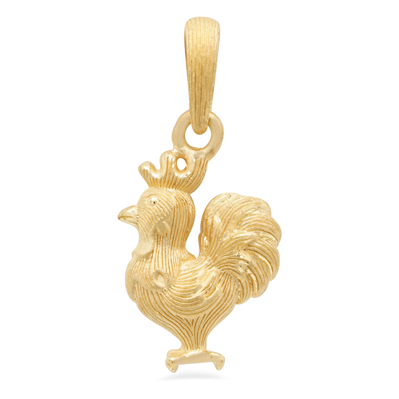 Prima Gold Rooster Pendant 111P1127-01