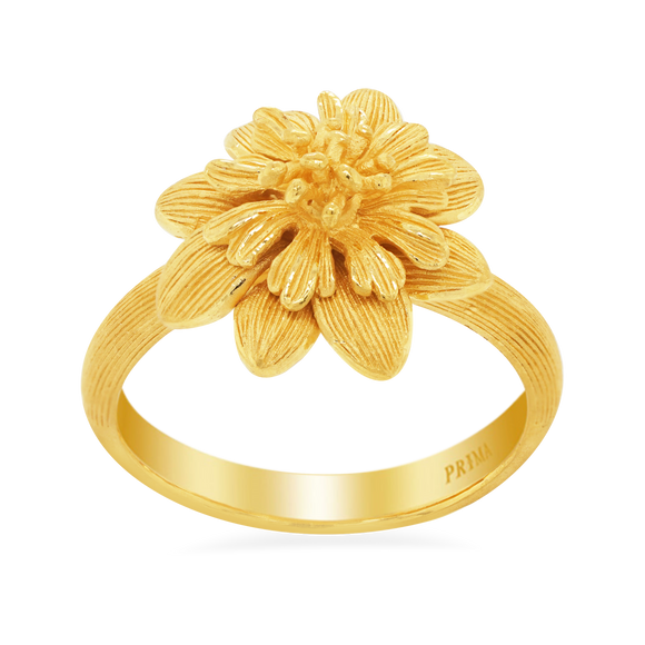 Prima Gold Flower Ring 111R2269-01