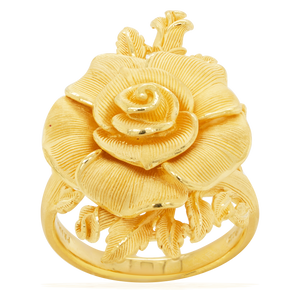 Prima Gold Ring Queen of Rose 111R2896-01