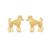 Prima Gold Earring Pet Series "Poodle"  111E4046-01