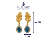 Prima Gold Earring 165E0627-02