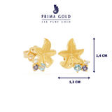 Prima Gold Stars Earring 165E0682-01
