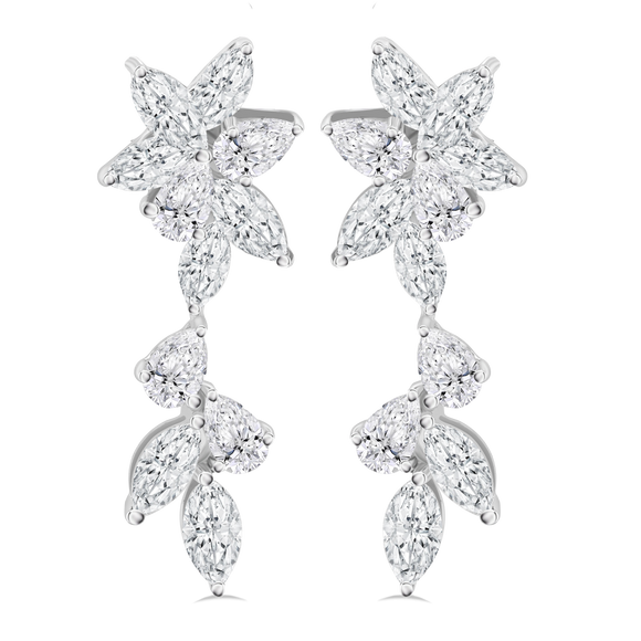 Fancy Diamonds Earrings 4ER180